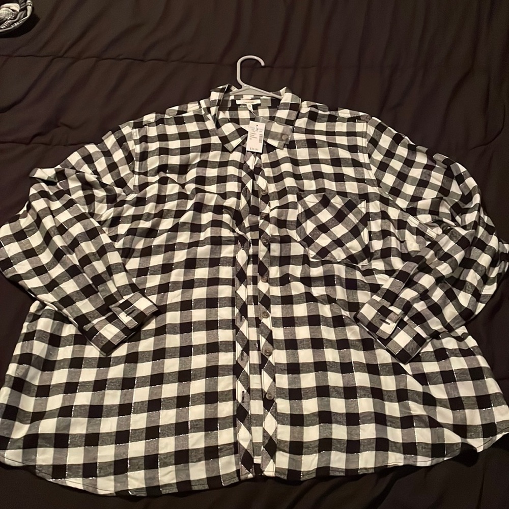 Maurice’s Black and White Flannel